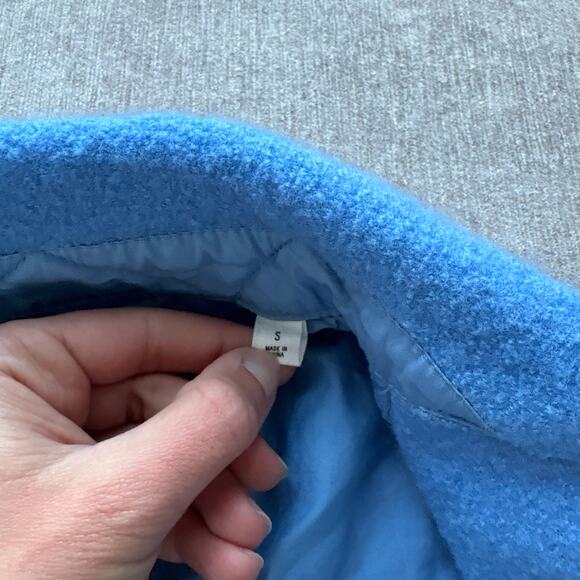 Aritzia The Ganna Blue Wool Shirt Jacket - Picture 3 of 3